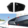 BMW 5-Series Sedan Gloss Black Rear Side Window Quarter Louver Cover (2018–2023)