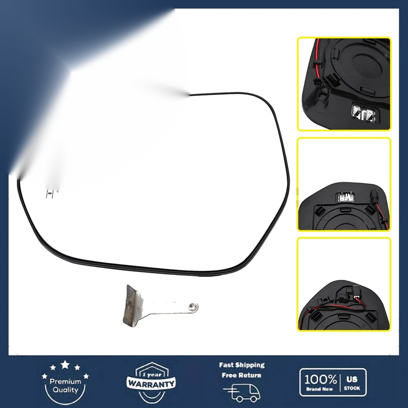Toyota CAMRY COROLLA Rear View Mirror Glass Left Side (2019–2024)