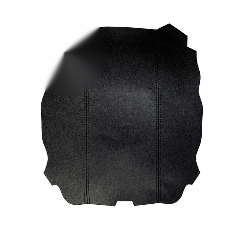 Acura TSX - Black Leather Center Console Lid Armrest Cover (2009-2014)
