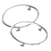 Ford Focus 4 x Ventilation Grille Decoration Rings Trim (2005-2011)