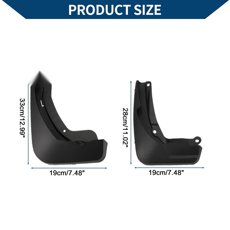 Honda E-NP1 Mud Flaps Splash Guards 1 Set (2022-2024)