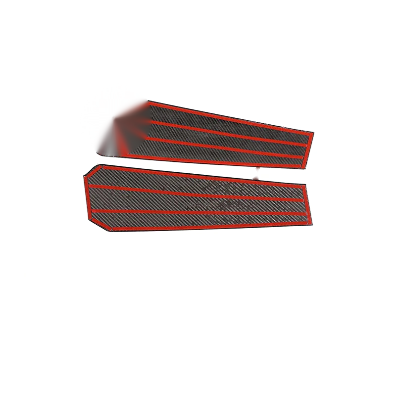 Real Carbon Fiber Side Door B Pillar Cover Trim Fits Lamborghini URUS 2018-2022