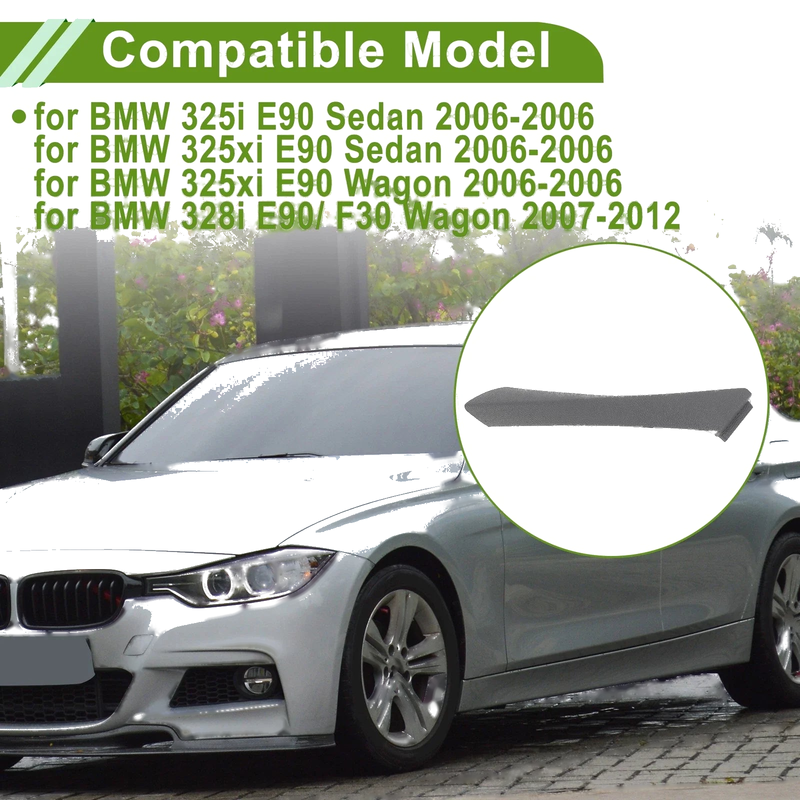 BMW 325i E90 Sedan Door Panel Handle Trim Cover (2006)