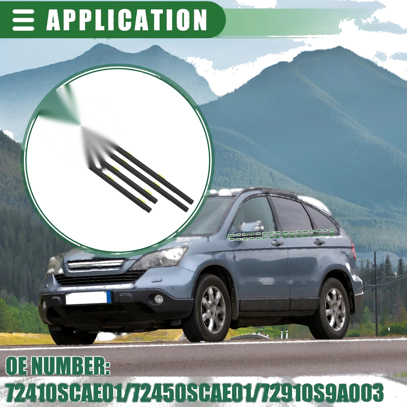 Honda Window Weatherstrip Set (2006-2011)
