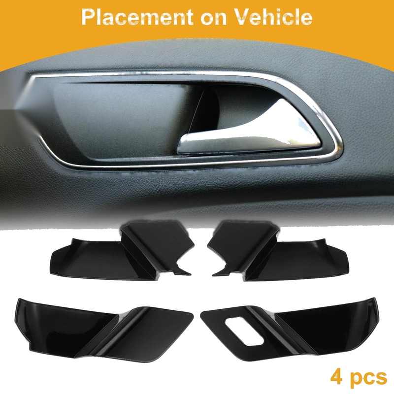 Mazda CX60 (2022-2024) Black Interior Door Handle Bowl Cover Trim