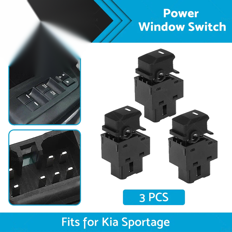 Kia Sportage 3 x Power Window Switch (2010-2015)