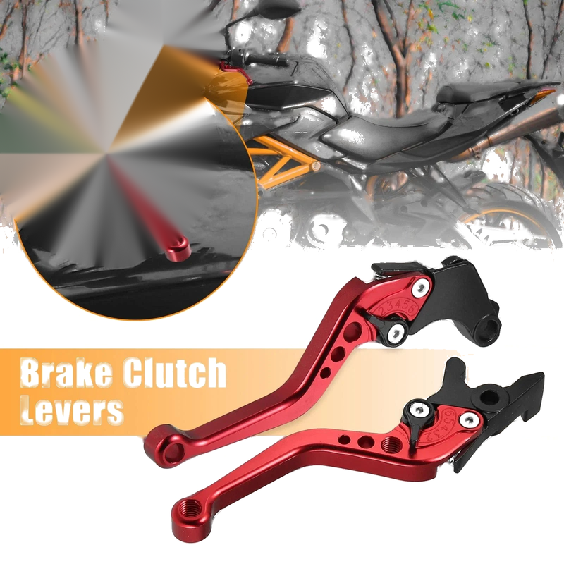 Honda CBR300R 2014-2019 Red Aluminum Alloy 1 Pair Brake Clutch Levers