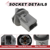 Hyundai Elantra 2001-2003 License Plate Light Socket (1 x Socket)
