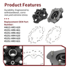 Honda Rubicon 500 / Foreman 500 Front L+R Wheel Hub & Brake Disc