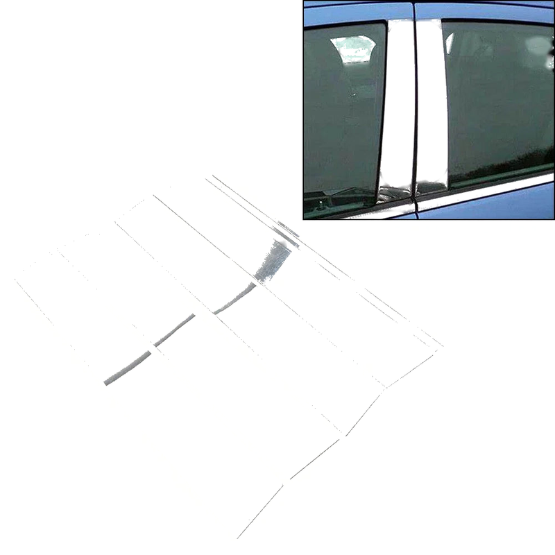 Honda Odyssey 6 x Door Window Cover Trim (2005-2010)