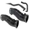 Yamaha Raptor YFM 660R 2 x Air Box Intake Tube w/Elbow PIPE (2001–2005)