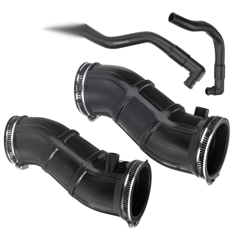 Yamaha Raptor YFM 660R 2 x Air Box Intake Tube w/Elbow PIPE (2001–2005)