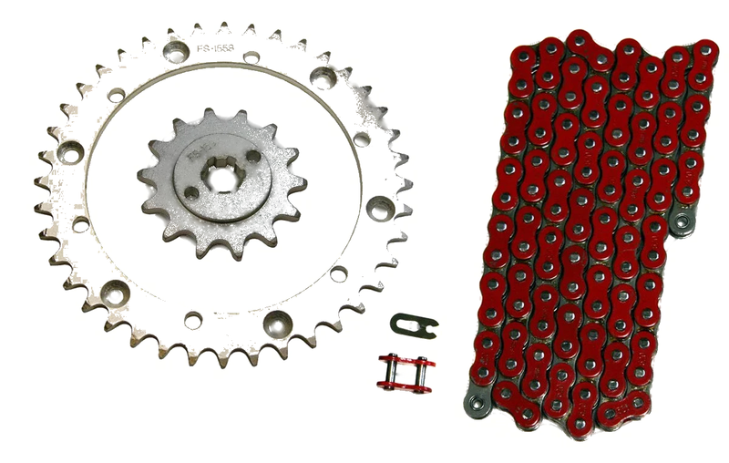 Yamaha Blaster 200 Red 520x94 Drive Chain & 14/40 Sprockets (1988–2006)