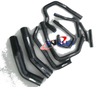 Toyota Land Cruiser 80 Series Aluminum Radiator + Blue Hose (90-98)