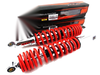 Yamaha XT500 365mm JBS Red/Chrome Shock Absorbers (1977-1981)