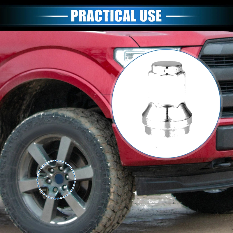 Ford Expedition, F-150 M14x2.0 12 x Wheel Lug Nuts (2004-2023)