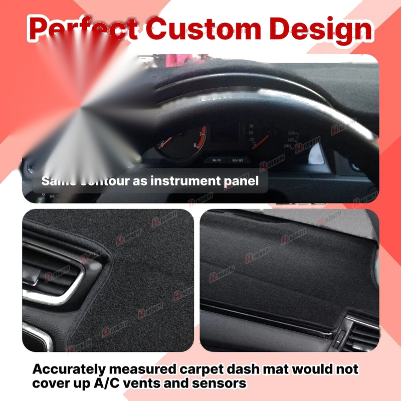 Nissan Patrol Y62 Non-Slip Dash Mat Cover (2013–2024)