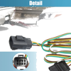 Chevrolet Traverse 4 Pin 4 Way Trailer Wiring Harness (14 - 17)