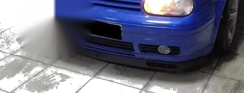 VW Golf Mk4 (2000-2006) 2 Piece Pcs Laguna Front Bumper Splitter