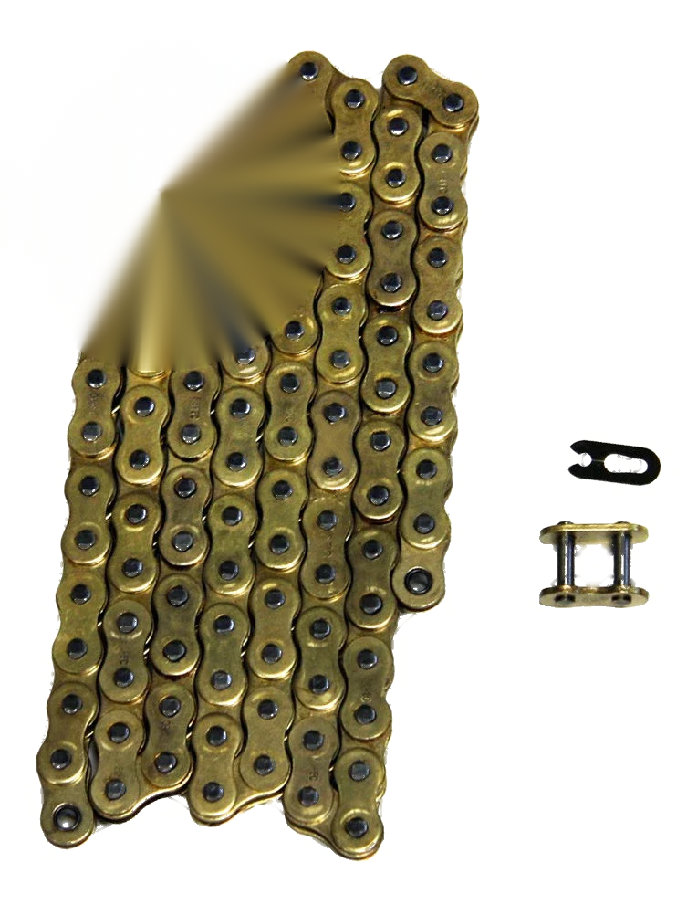 Honda TRX200 Fourtrax 200 Gold 520x88 Non-Sealed Drive Chain (1990–1991)