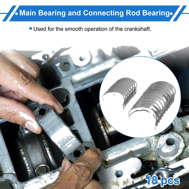 Toyota Hiace Main Bearing and Connecting Rod Bearing (1997–2001)