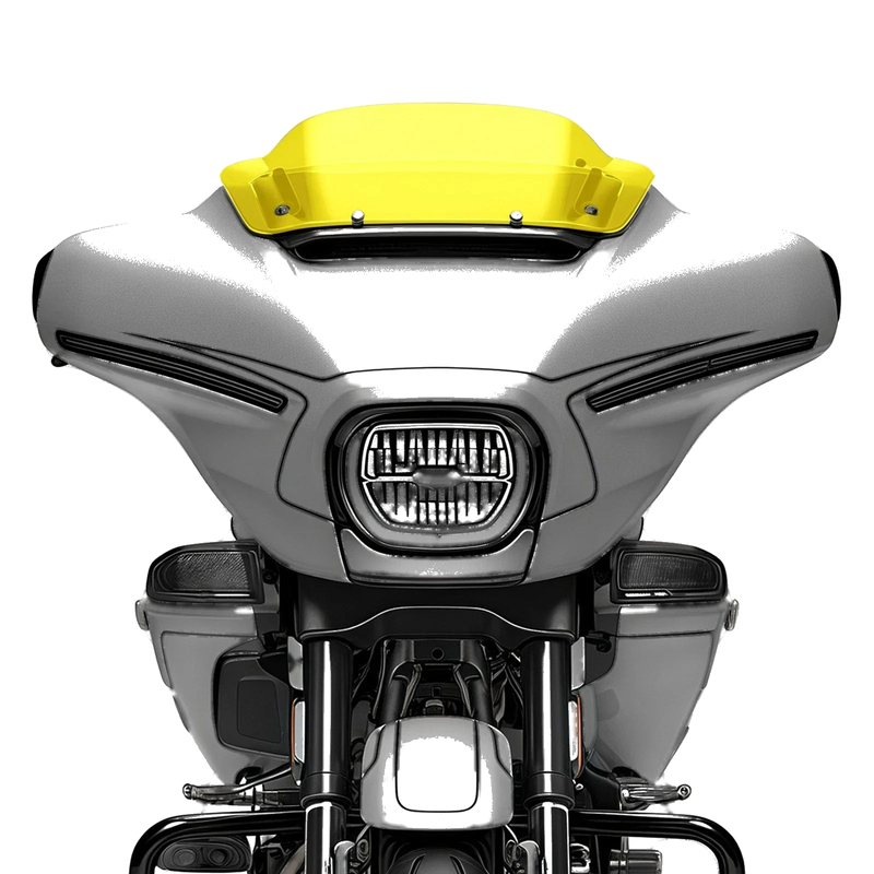 Harley CVO Street Glide FLHXSE Yellow Windshield (2023-2025)