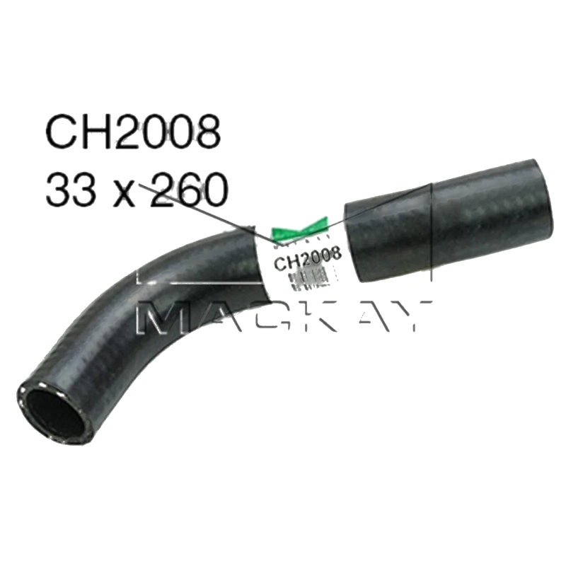 Toyota Hiace Upper Radiator Hose (1989–2005)