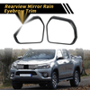 Toyota Tundra Carbon Fiber Rearview Mirror Eyebrow Trim (2007-2021)