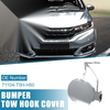 Honda Fit (2018-2019) Silver Tone Front Bumper Tow Hook Cover