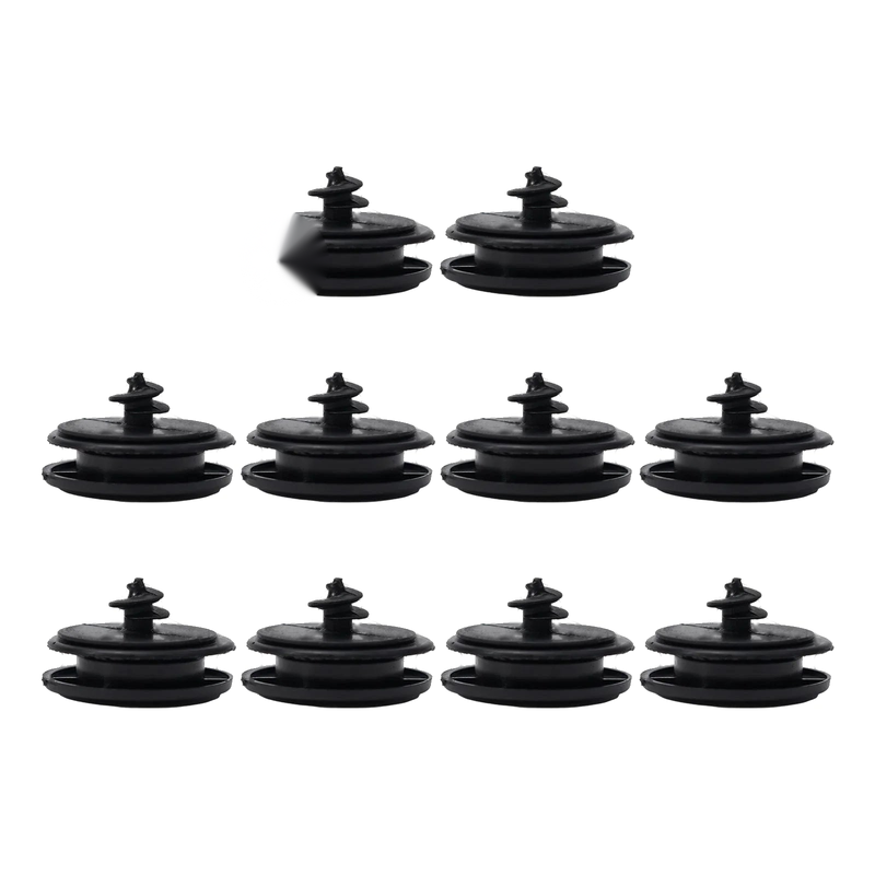 2 x Car Floor Mat Anti-Slip Clip Auto Carpet Fixing Grips Clamps Holders Black