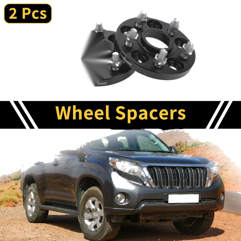 Toyota Land Cruiser 2 x 5x100mm Wheel Spacers 54.1mm/2.13in M12x1.5 (2003–2007)