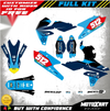 Yamaha YZF 250 Graphics Stickers Custom Decal Kit (2014-2018)