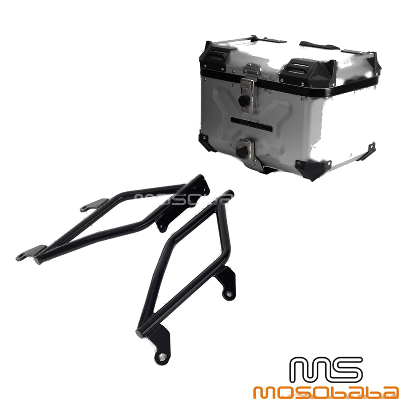 Harley Softail Fat Bob 42L Rear Luggage Case & Tail Rack (2018-2023)