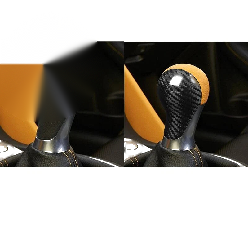 NISSAN 370z 2009-2018 Real Carbon Fiber Gear Shift Knob Cover Trim fit