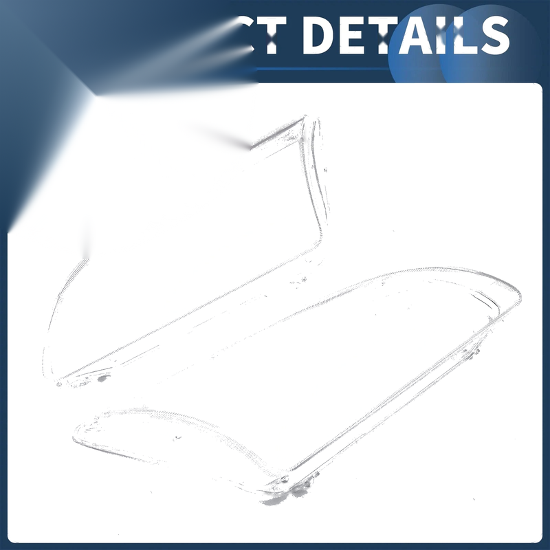 Ford Focus Front Left Right Headlight Lens Covers (2005-2008)