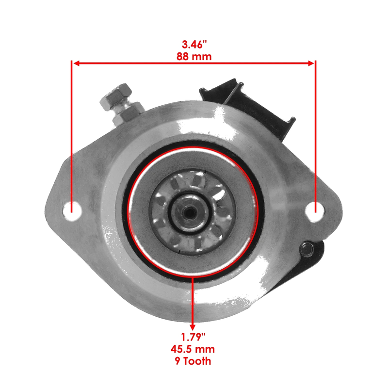 Yamaha Outboard 225HP L225TUR Left 30" Remote 1995-1998 Starter Motor