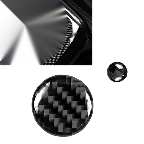 Mazda 3, 6, CX-5, CX-9 Carbon Fiber Volume Button Trim (2016-2021)