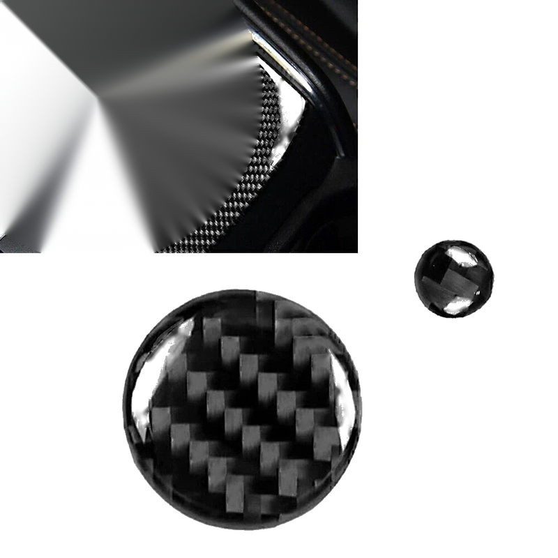 Mazda 3, 6, CX-5, CX-9 Carbon Fiber Volume Button Trim (2016-2021)