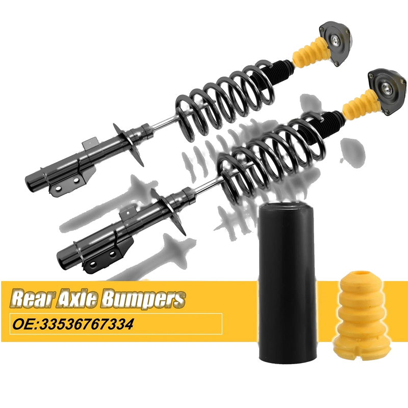 BMW 128i Set Rear Jounce Bumper Axle Bumpers (2007-2013)