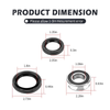 Yamaha Big Bear 250 / 400 YFM250 / YFM400 New Rear Brake Bearing & Dust Seal Kit