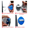 Honda, Toyota, Mazda, Hyundai Blue Door Lock Protective Cover