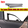 Lexus ES 4x Real Carbon Fiber Door Strip Sticker Cover (2019–2024)