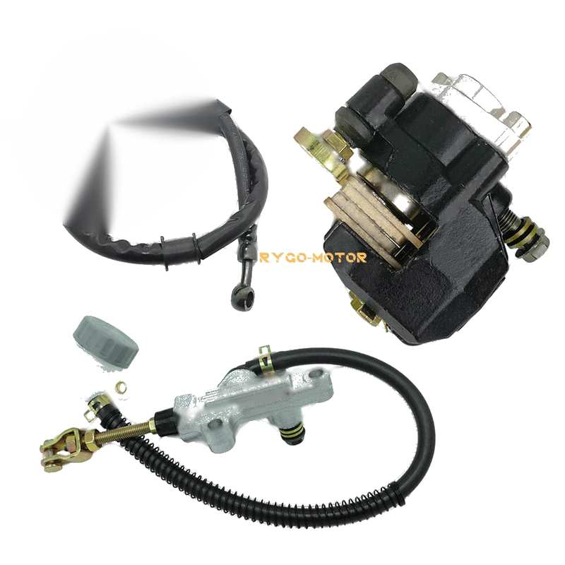 Yamaha Warrior Rear Brake Caliper Master Cylinder Hose (1987–2004)