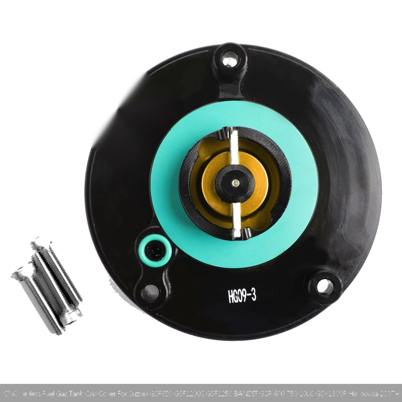 Suzuki GSF650, GSF1200S Keyless Fuel Gas Tank Cap Cover (2007-2018)