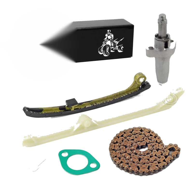HONDA Big Red MUV700 Tensioner Lift & Cam Timing Chain + Guide (2009–2013)