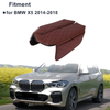 BMW X5 (2014-2018) Red 1 Pair Center Console Cover with Storage Bag
