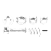 BMW E46 318i 323Ci M3 Front Door Lock Cylinder Repair Kit (1998-2006)
