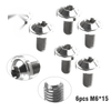 Titan Motorcycle Bike 6 x M6x15mm Alloy Torx Head Screws