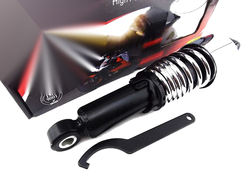 Harley HD XL883L Sportster 11.5 Inch JBS Rear Shock Absorbers (2011-2023)