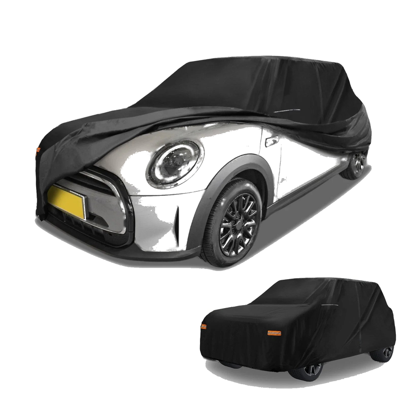 Mini Cooper 4 Door (2002-2021) Black 210D-PU Waterproof All Weather Car Cover